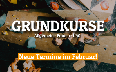 Neue Grundkurse ab 24.02. – Jetzt Platz sichern