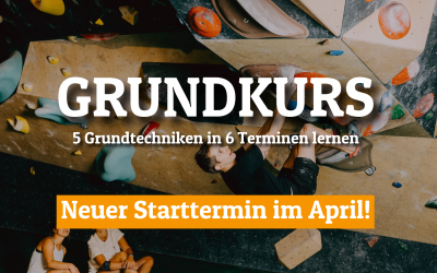 Neuer Starttermin für deinen Grundkurs – Jetzt Platz ab 14. April sichern